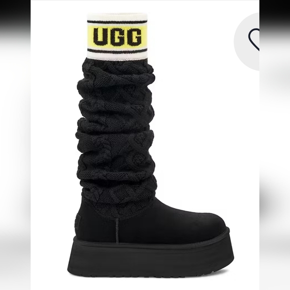 UGG Shoes - UGG Classic Sweater Letter Tall Boot